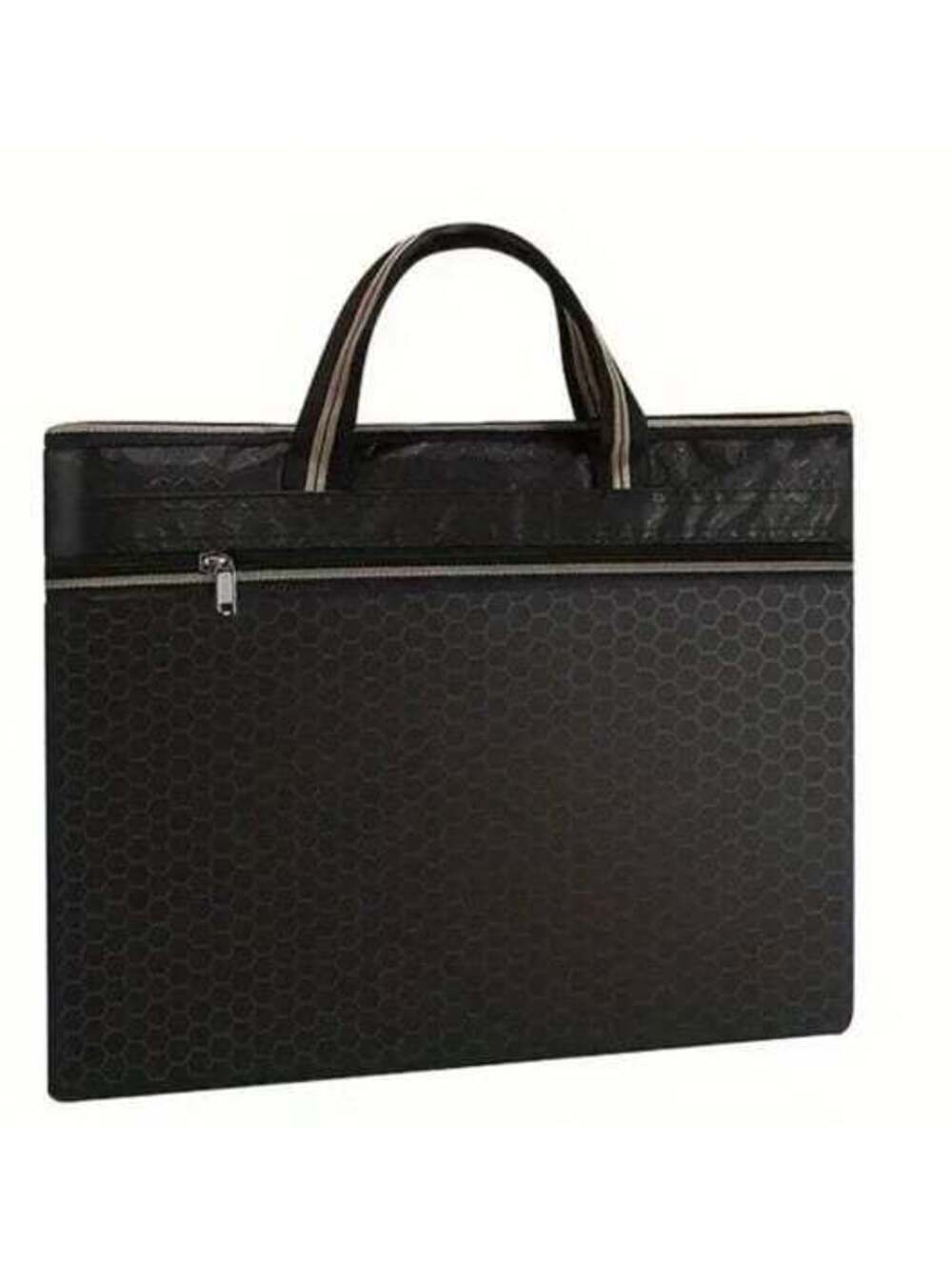 New - Stylish Waterproof Oxford Business File Bag - Black